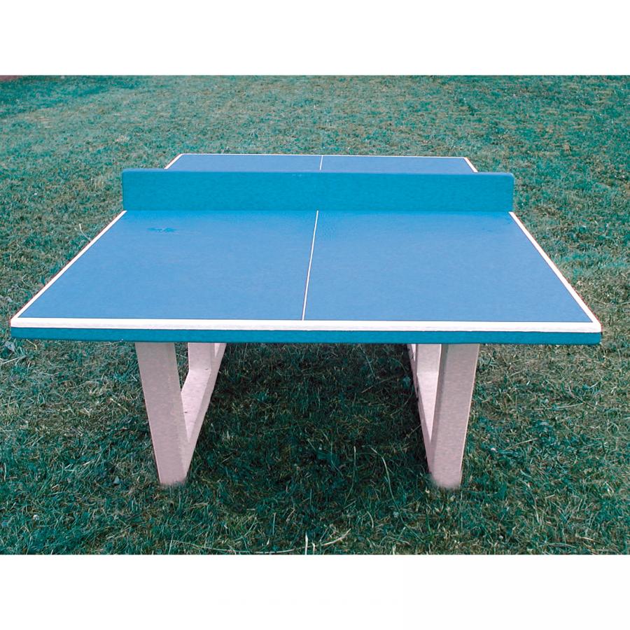 Tennis de table extérieure en béton armé, table ping pong d'extérieure pour  collectivité