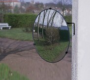 Vente, pose de miroir routier de sécurité et surveillance - Veka  signalisation